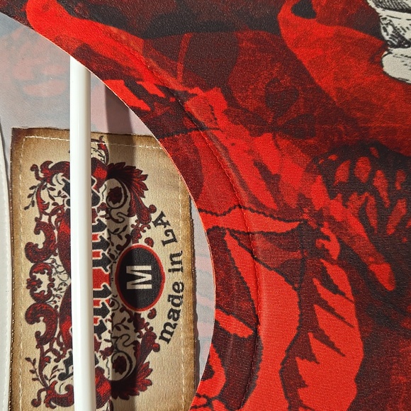 AMMA Multicolor Abstract Long Sleeve Dress - Picture 2 of 4